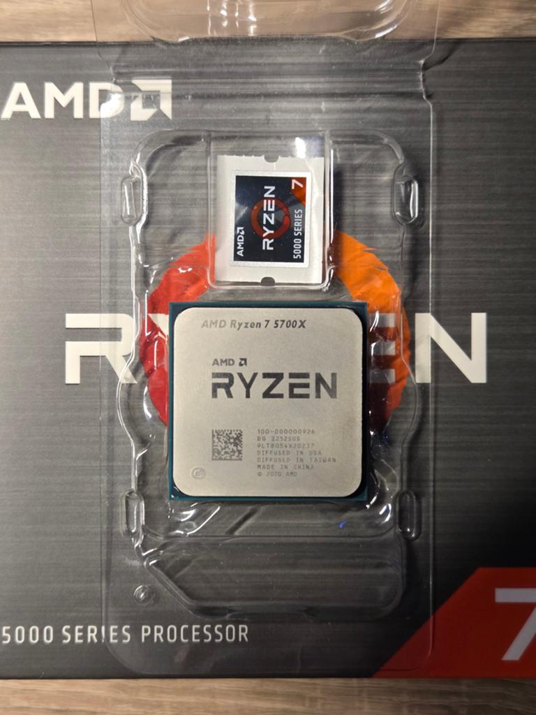 AMD Ryzen 7 5700X, Computers en Software, Processors, Zo goed als nieuw, AMD Ryzen 7, 8-core, Ophalen