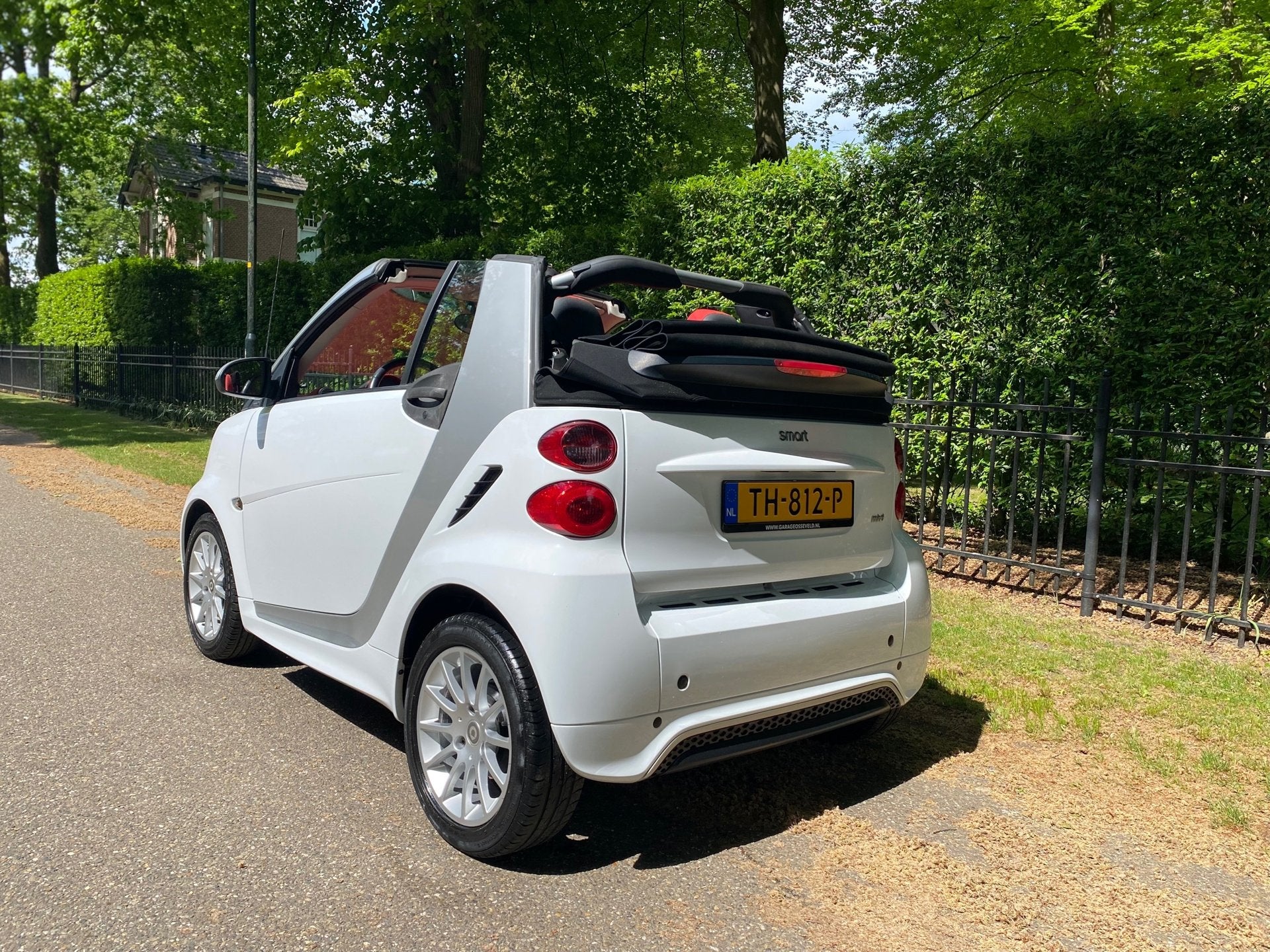 Smart Fortwo cabrio Automaat, Airco, Nieuwe APK!, Auto's, Smart, Automaat, Euro 5, Achterwielaandrijving, Gebruikt