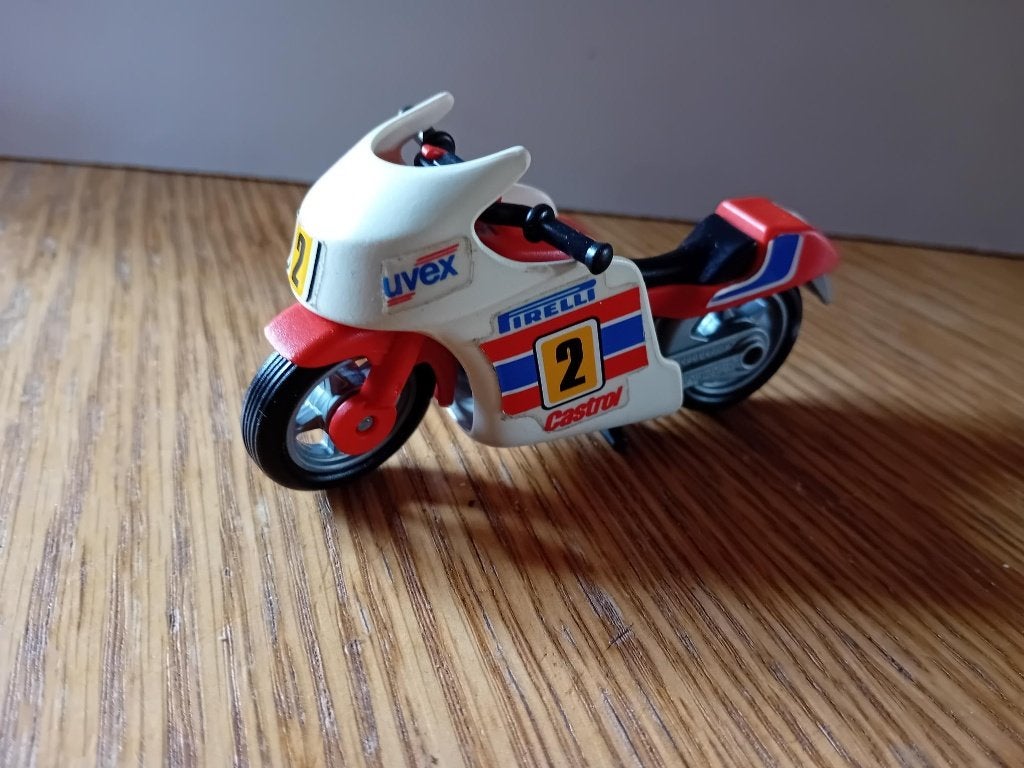 Playmobil (Geobra) motor 1988, Ophalen of Verzenden, Gebruikt