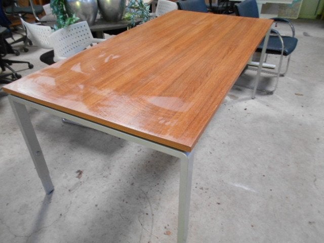 Bureautafel 200x100, Ophalen, Hout, 100 cm, Zo goed als nieuw