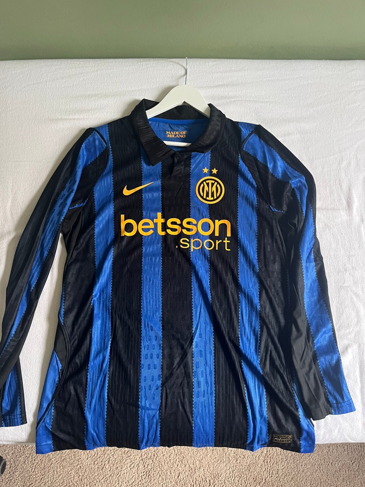 Inter milan 26/27 XL thuisshirt lange mouwen, Maat XL, Ophalen of Verzenden, Nieuw, Shirt