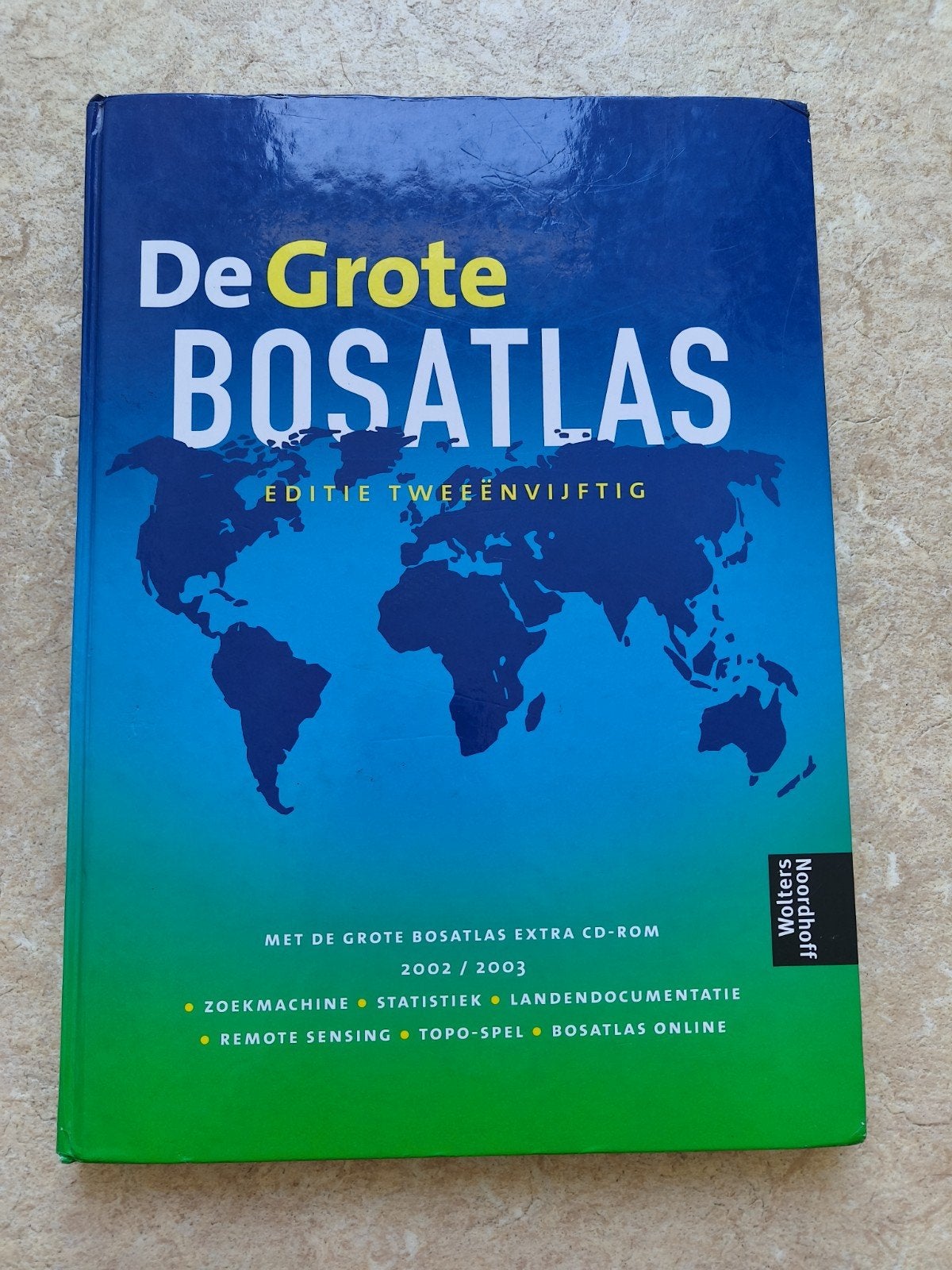 De Grote Bosatlas Editie 52 (2002/2003), Boeken, Bosatlas, 2000 tot heden, Ophalen of Verzenden, Zo goed als nieuw
