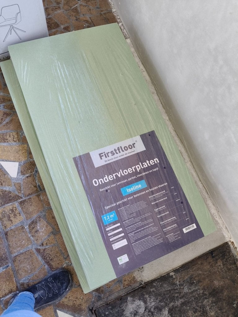 ondervloerplaten Firstfloor Isoline 7mm, Ophalen, Overige materialen, 30 cm of meer, 50 tot 150 cm