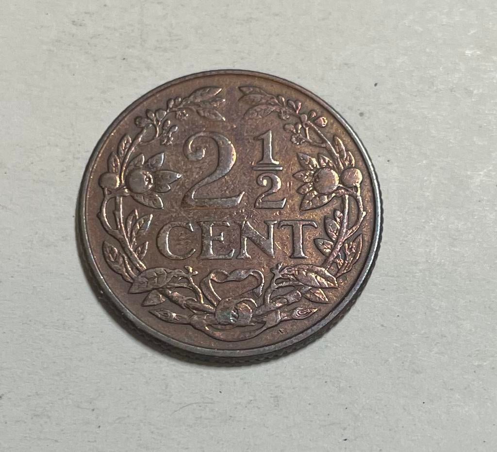 2,5 cent Nederland 1929, Ophalen of Verzenden, Koningin Wilhelmina