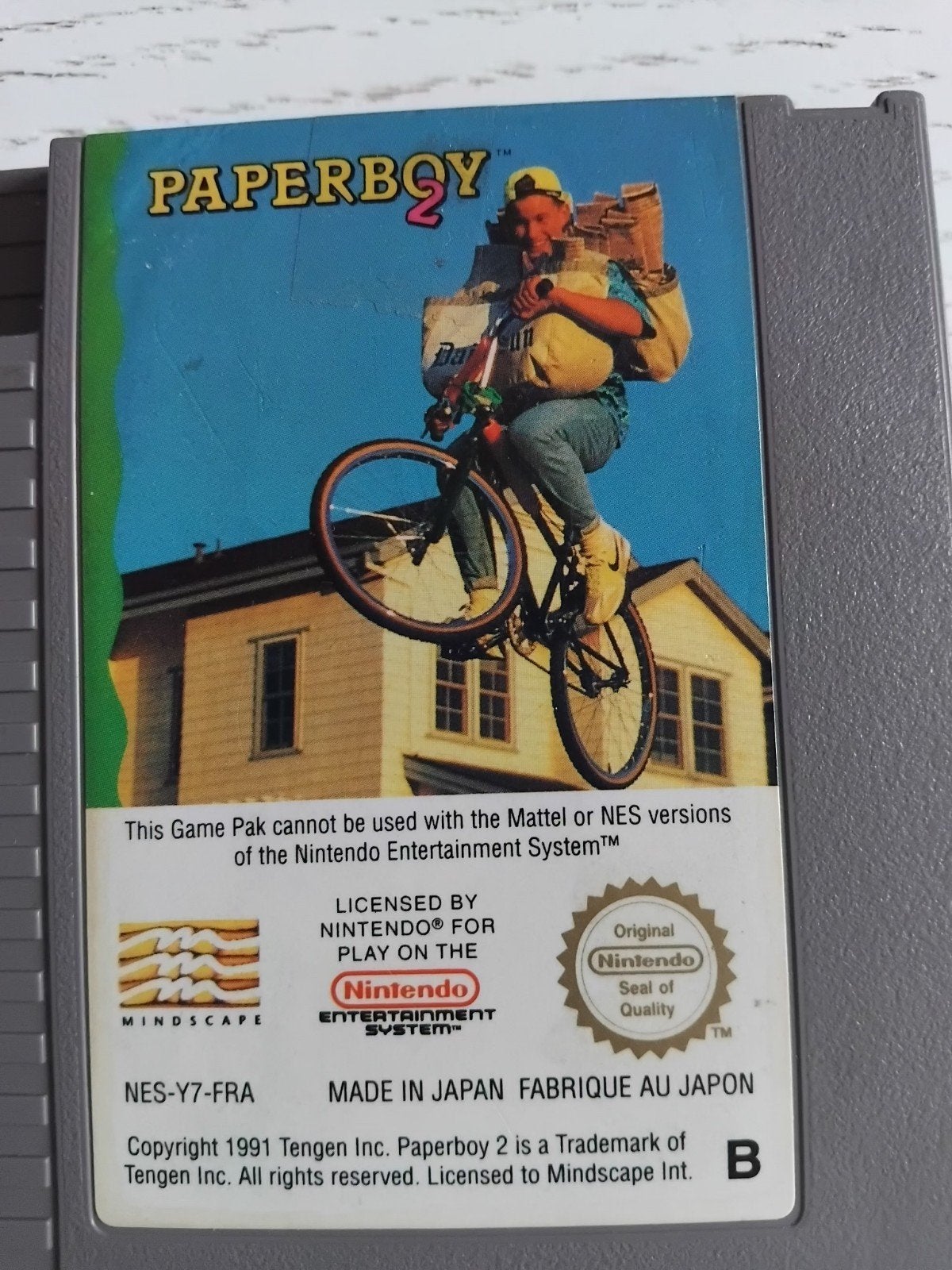 Paperboy 2 NES - Klassiek Fietsbezorg Avontuur, Spelcomputers en Games, Gebruikt, 1 speler, Vanaf 3 jaar, Ophalen