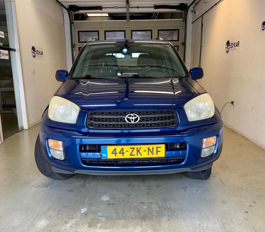 Toyota RAV4 1.8-16V VVT-i Sol AIRCO LMV RIJDT GOED APK 1-202, Auto's, Gebruikt, 4 cilinders, Blauw, Bedrijf