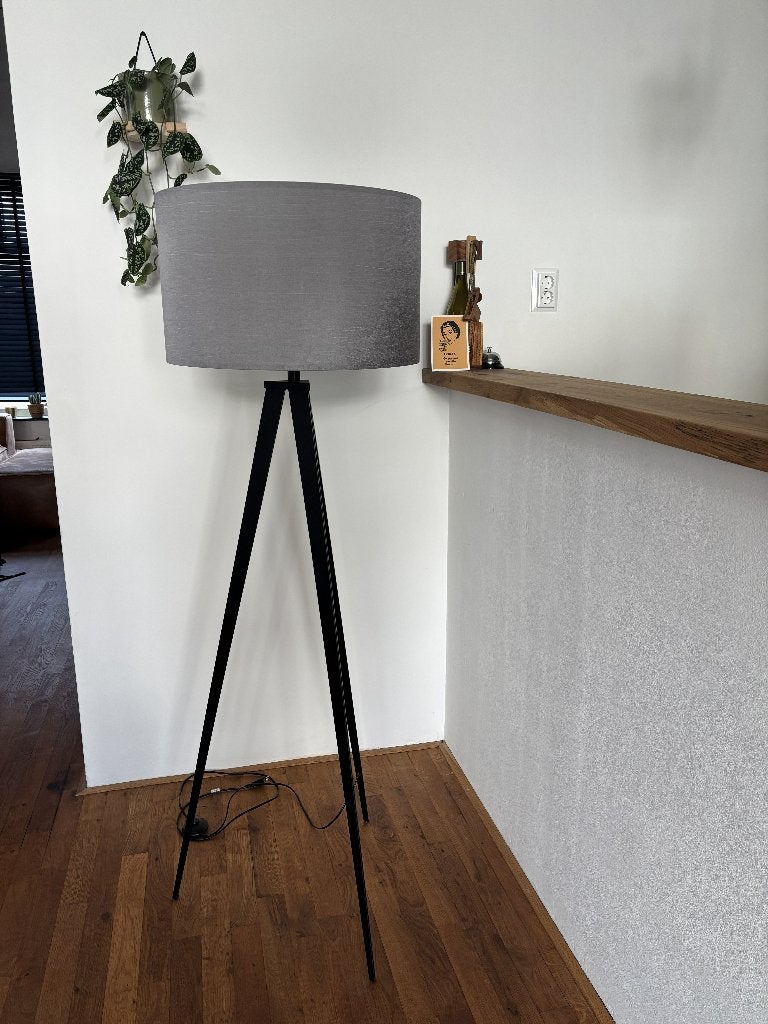 Lamp / staande lamp / vloerlamp - 157 cm hoog - merk Zuiver, Huis en Inrichting, Lampen | Vloerlampen, Ophalen, Gebruikt, E27 (groot)