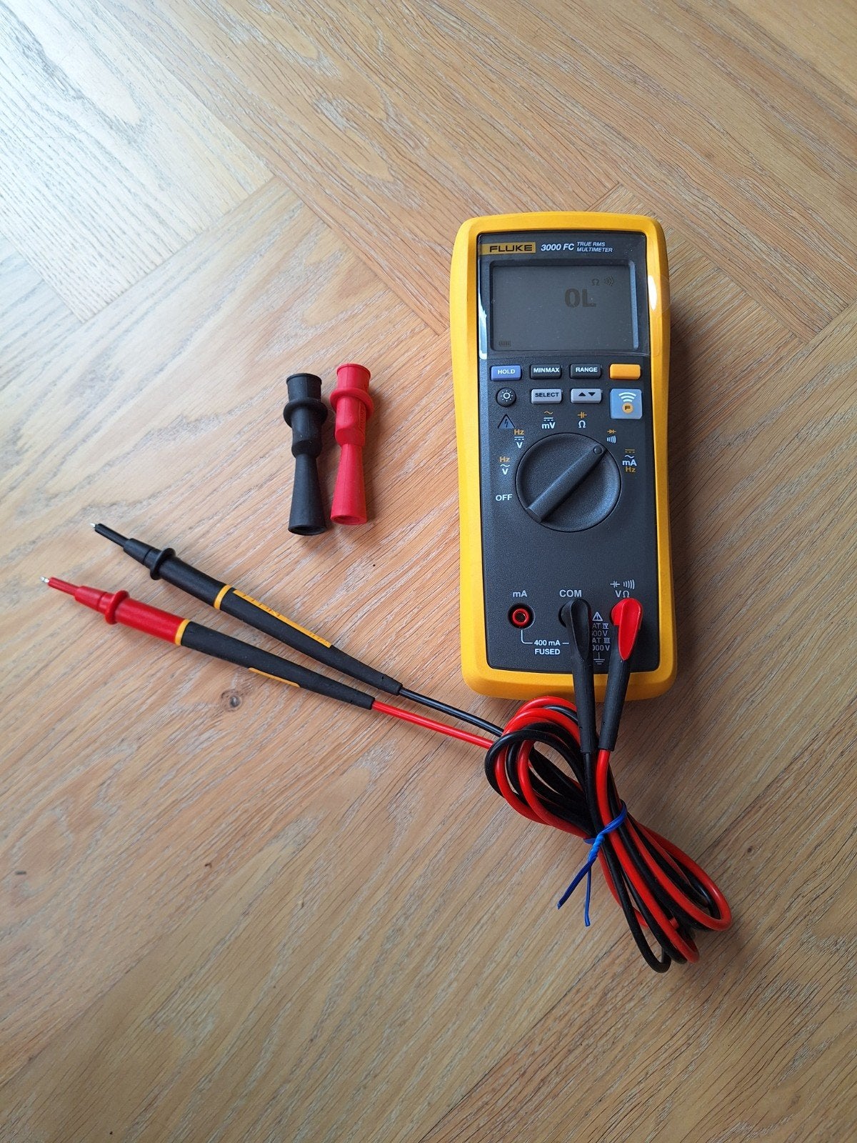 Fluke 3000FC Multimeter zo goed als nieuw met accessoires, Ophalen of Verzenden, Zo goed als nieuw, Multimeter