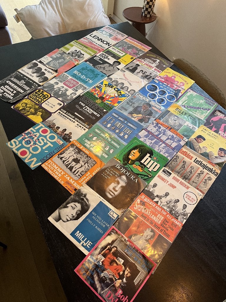 50+ vinyl singles, Ophalen of Verzenden, Gebruikt, Pop, EP
