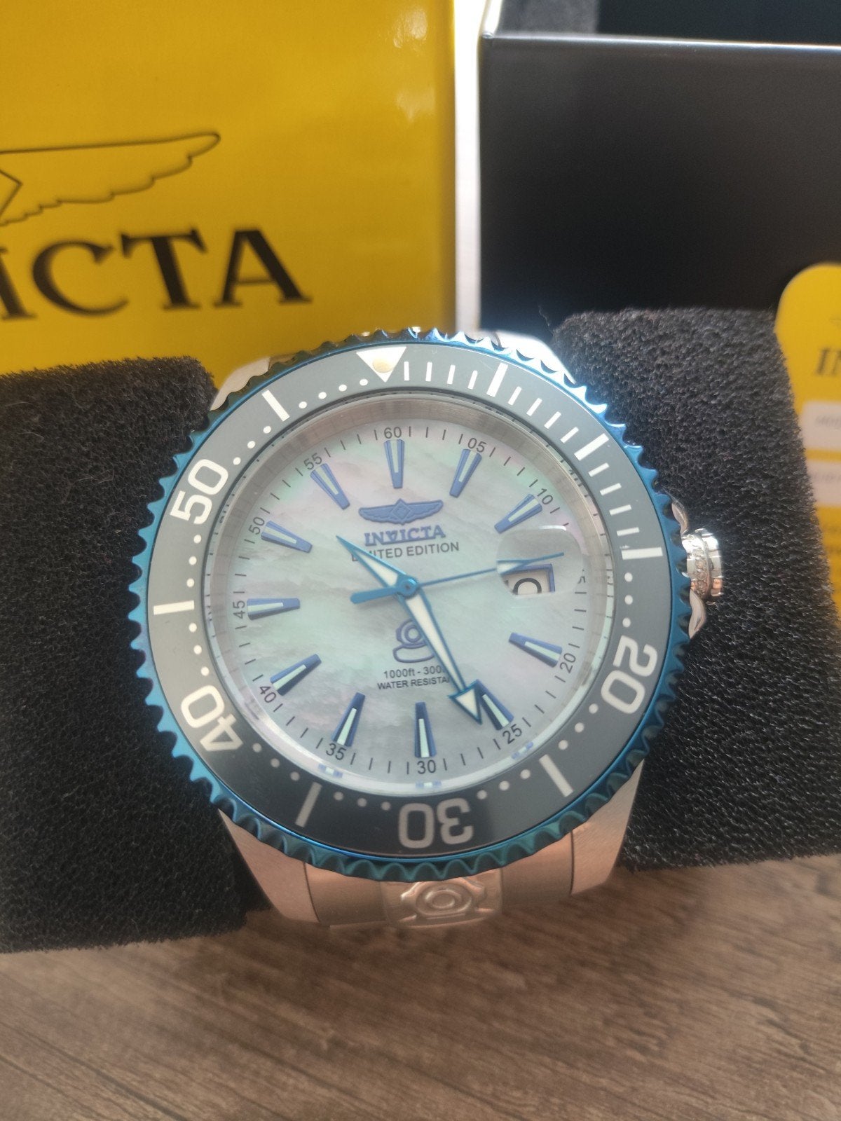 Invicta Grand Diver Limited Edition Herenhorloge, Overige merken, Staal, Staal, Polshorloge