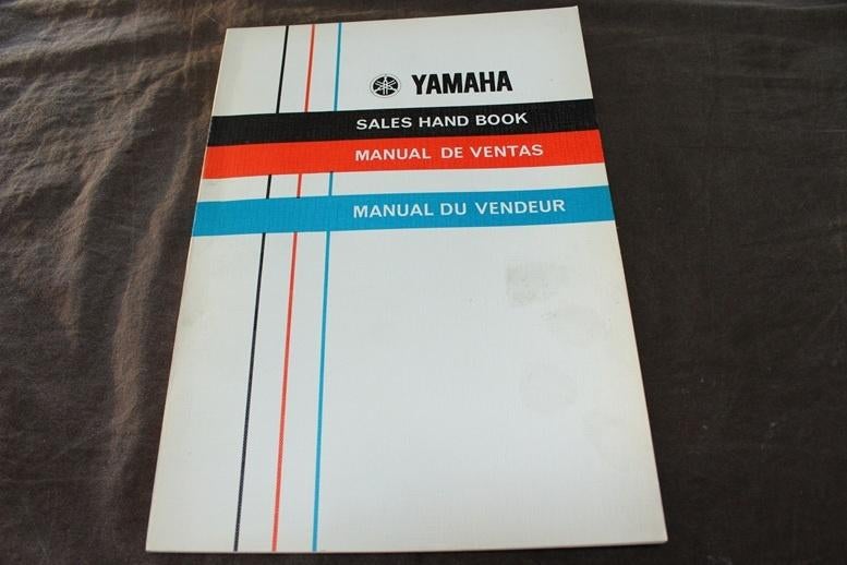 Yamaha 1971 sales handbook, Ophalen of Verzenden, Yamaha