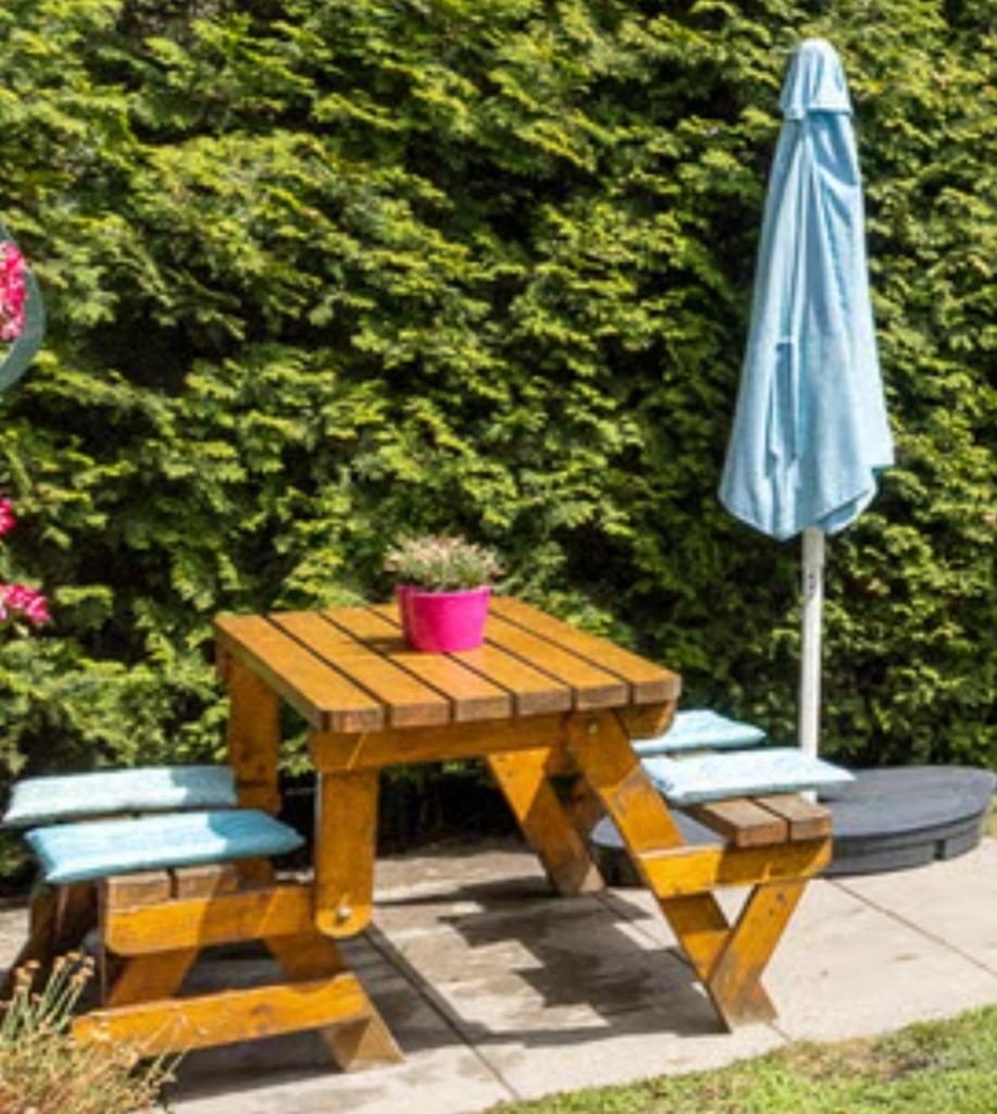 Garden picnic tafel, Ophalen, Rechthoekig
