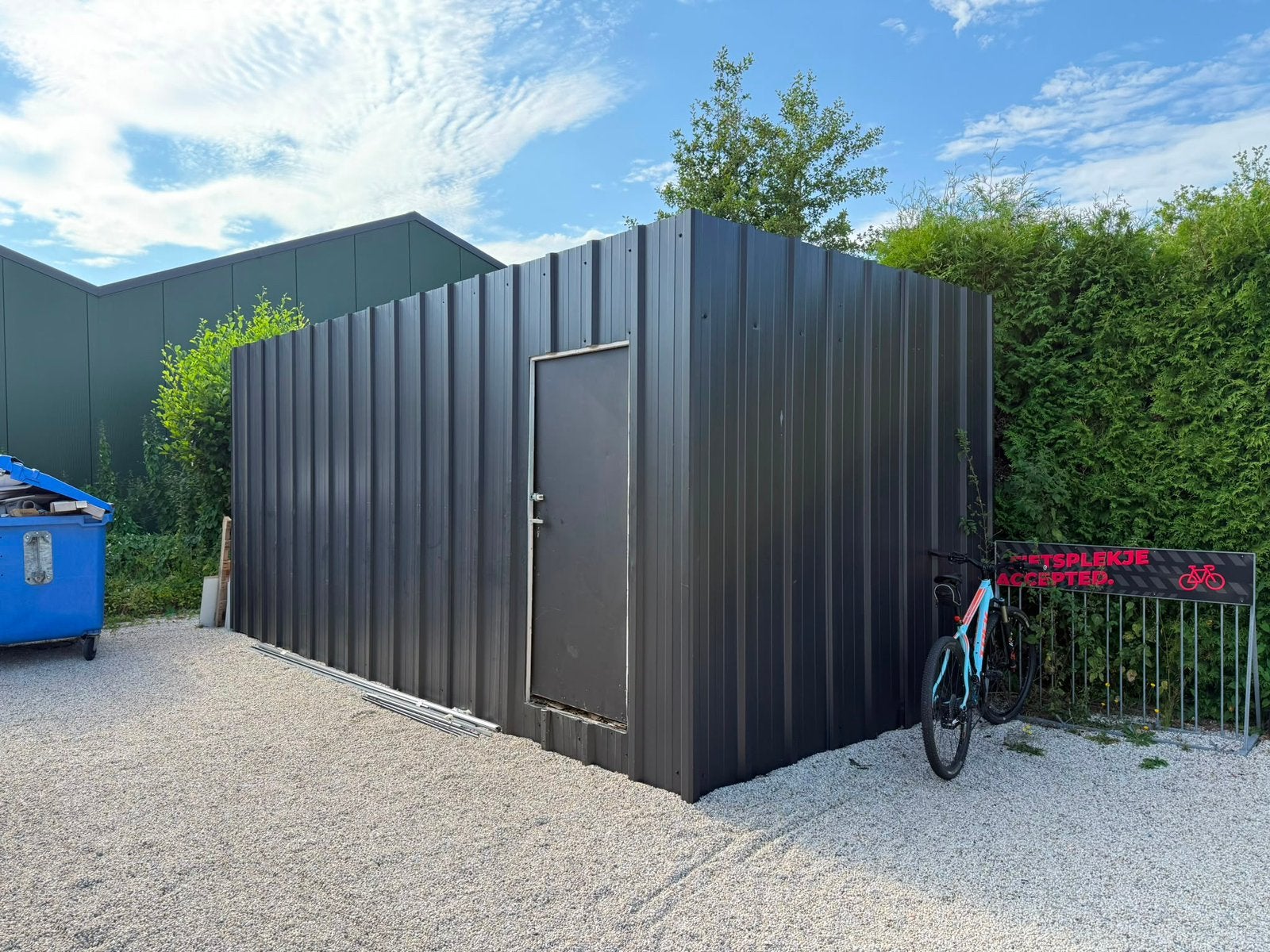 MOET WEG: Schaftkeet / unit/ keet / opslag 6x3m, Ophalen