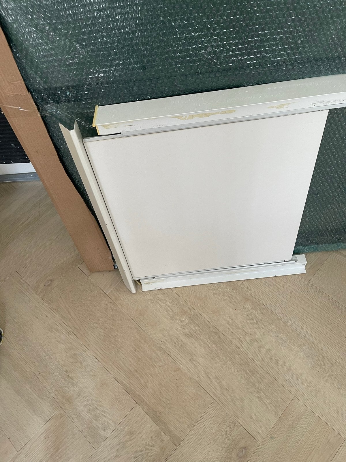 Tussenstuk met uittrekbaar blad voor wasmachine/droger, Witgoed en Apparatuur, Onderdelen en Toebehoren, Ophalen of Verzenden
