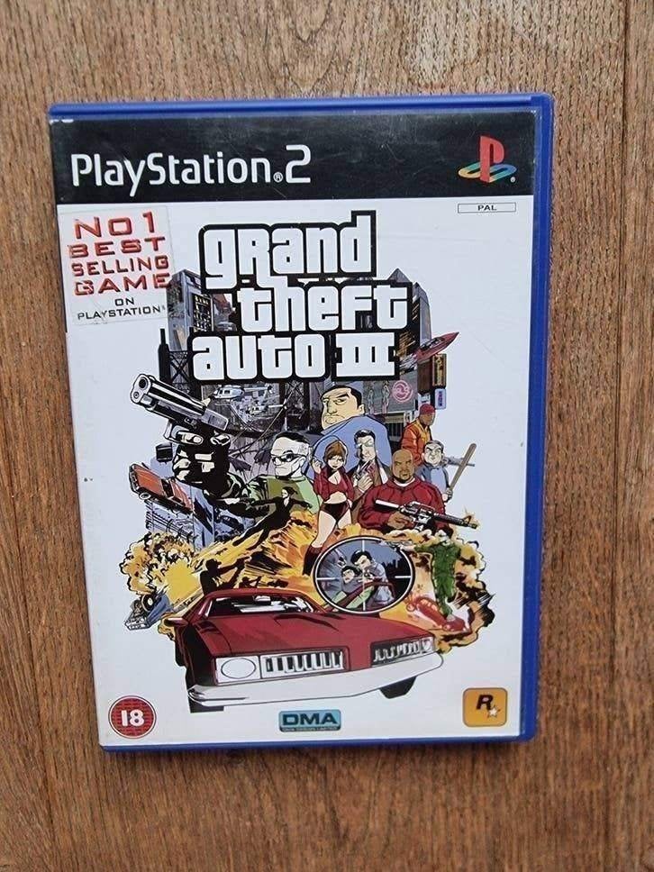 GTA 3 | Zonder boekje, Spelcomputers en Games, Avontuur en Actie, Vanaf 18 jaar, 1 speler, Ophalen of Verzenden