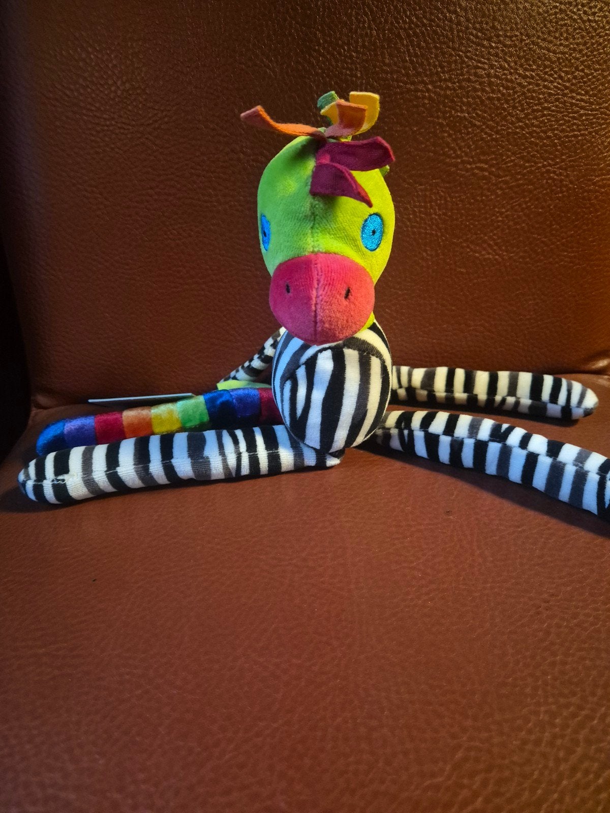 Leuke nieuwe knuffel, Zep de zebra. 40cm, Overige merken, Overige karakters, Overige typen, Nieuw