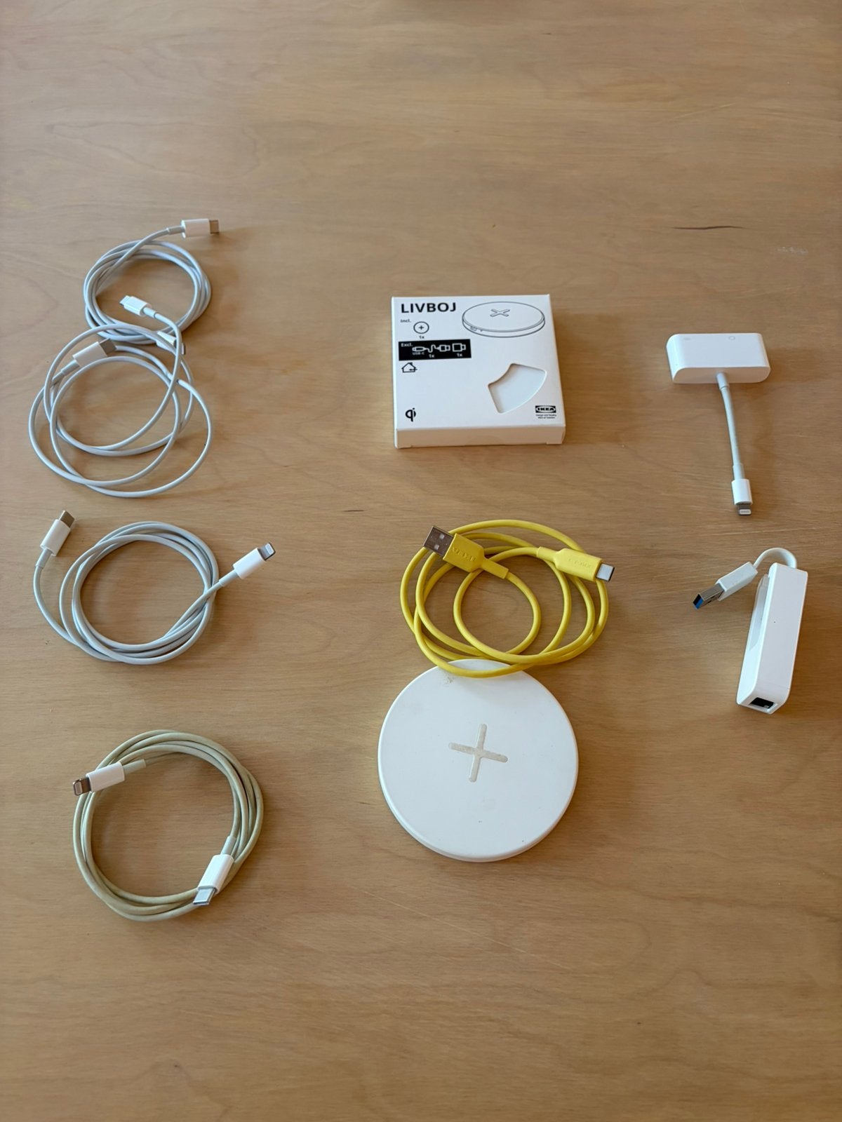 diverse oplaadsnoeren, draadloze opladers en adapters, Ophalen of Verzenden, Zo goed als nieuw