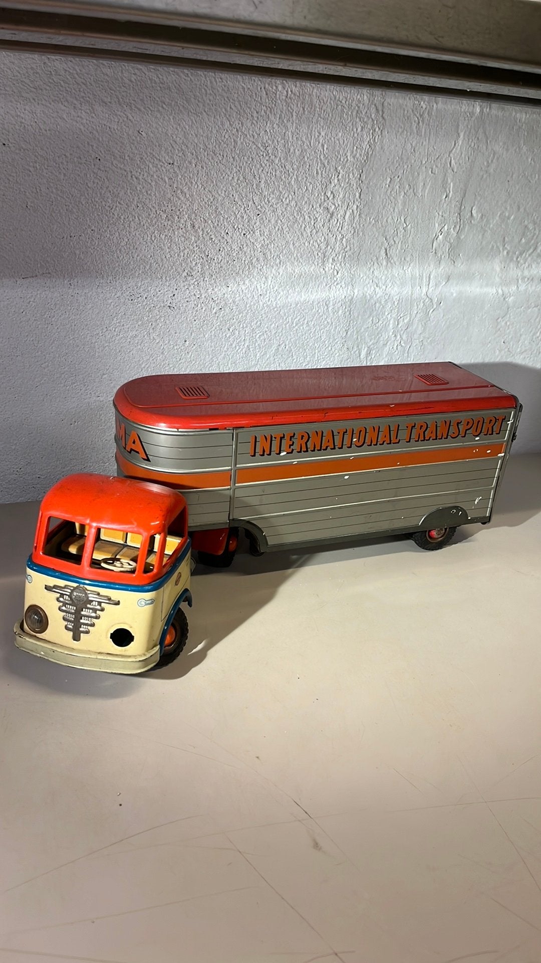 Gama International Transport Truck jaren 60’s, Antiek en Kunst, Ophalen of Verzenden