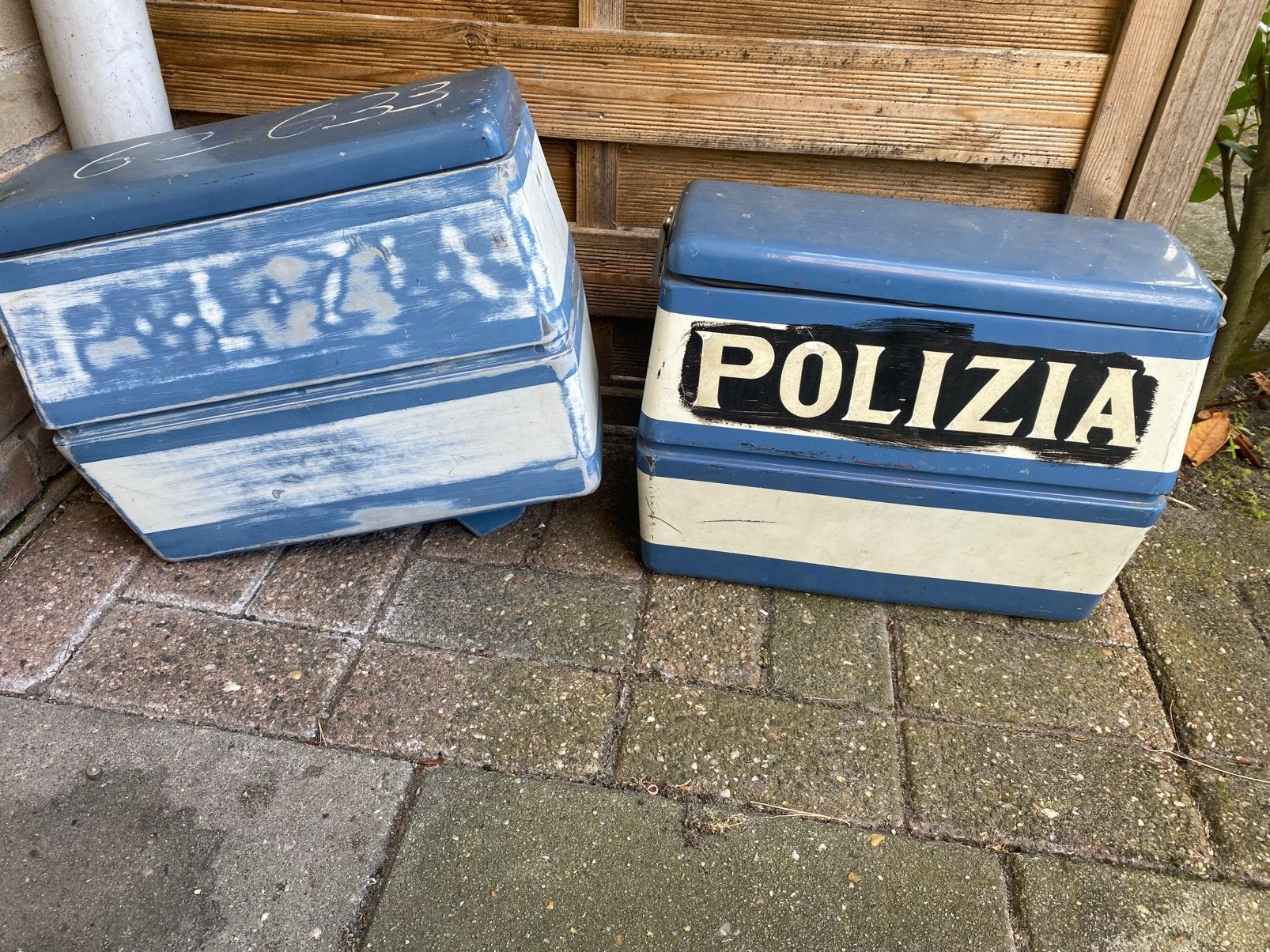 Moto Guzzi Koffers en windscherm, Ophalen