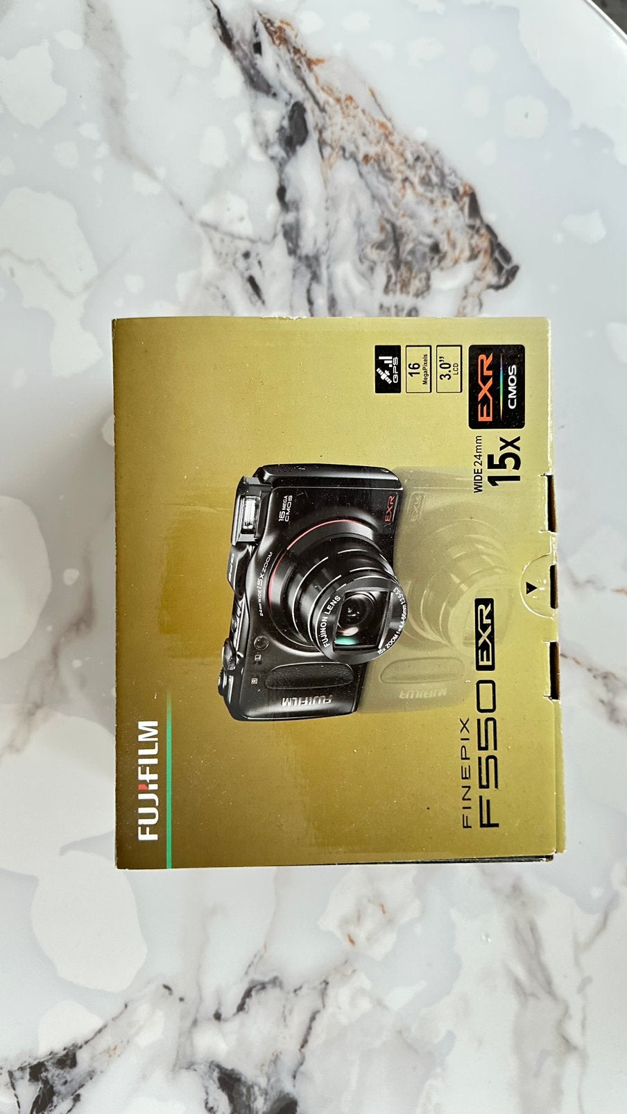 FUJIFILM Camera finepix f550 EXR, Handleiding, 16 megapixels, Zo goed als nieuw, Fujifilm