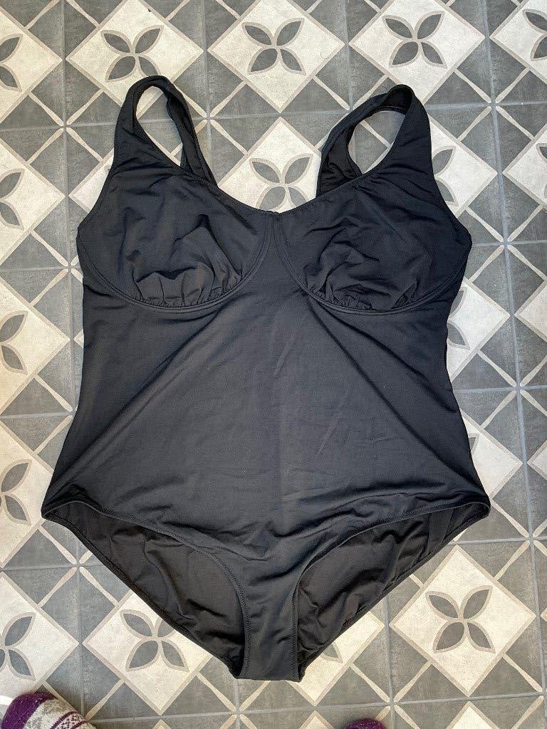 Zizzi Badpak MET BEUGEL maat 56 NIEUW, Zwart, Zizzi Badpak MET BEUGEL maat 56 NIEUW, Nieuw, Badpak