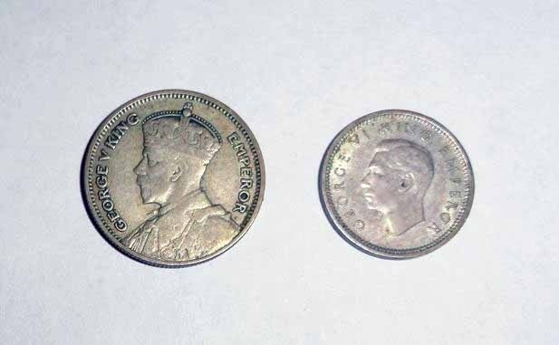 Munten Nieuw Zeeland Zilver, Postzegels en Munten, Munten | Oceanië, Verzenden, Losse munt, Zilver