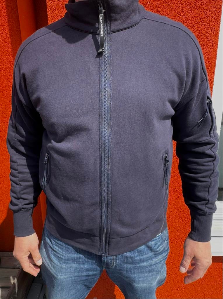 CP Company vest donkerblauw XXL, Kleding | Heren, Ophalen of Verzenden, Zo goed als nieuw, Overige maten, Blauw