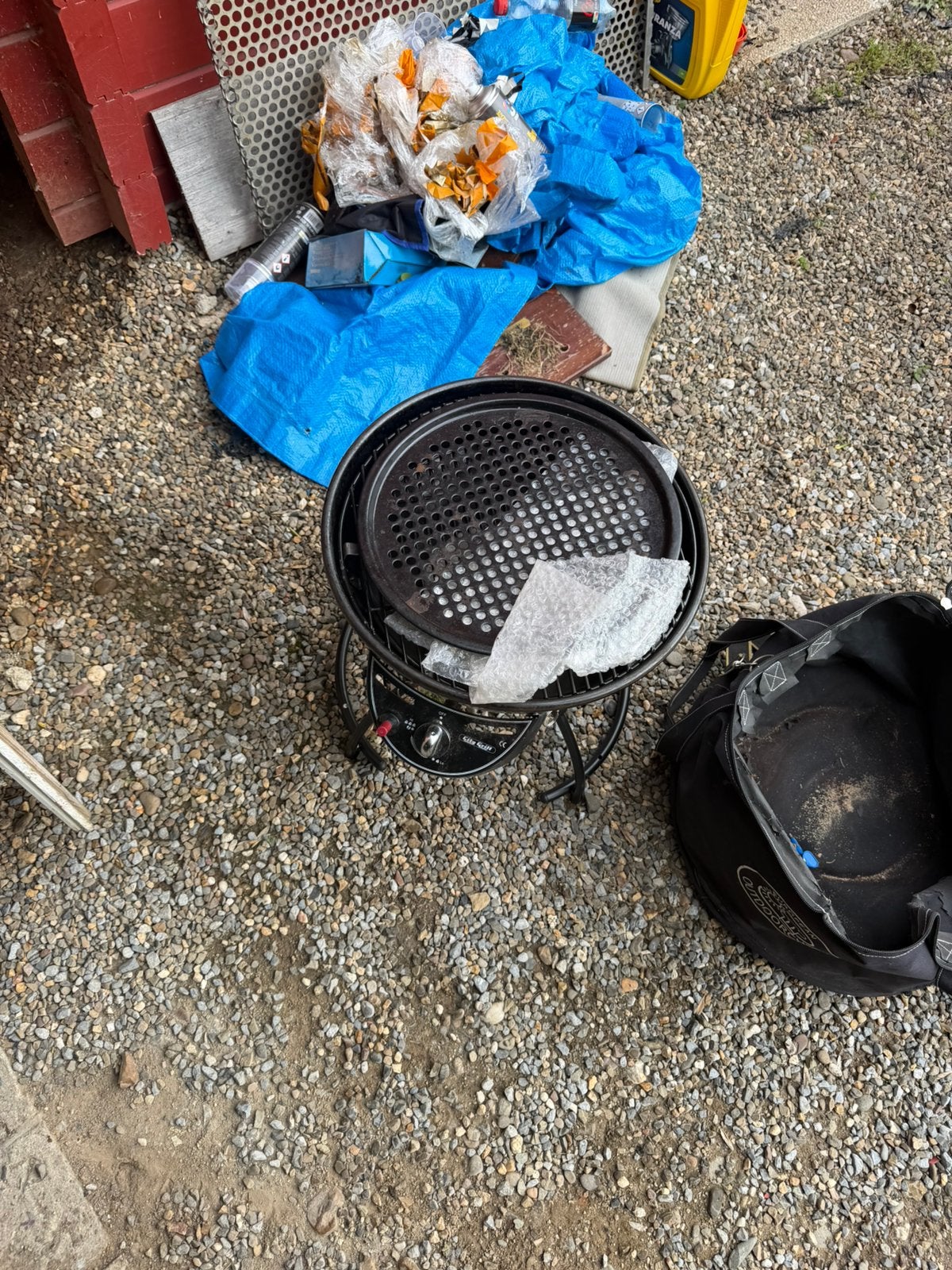 Outdoor chef city grill met toebehoren, Ophalen, Gebruikt