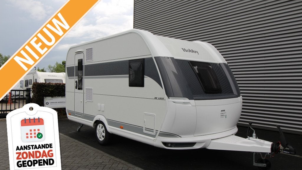 Hobby De Luxe 400 SFE Model 2026 1500 kg as, Caravans en Kamperen, Hobby, Bedrijf, Treinzit, Overige typen