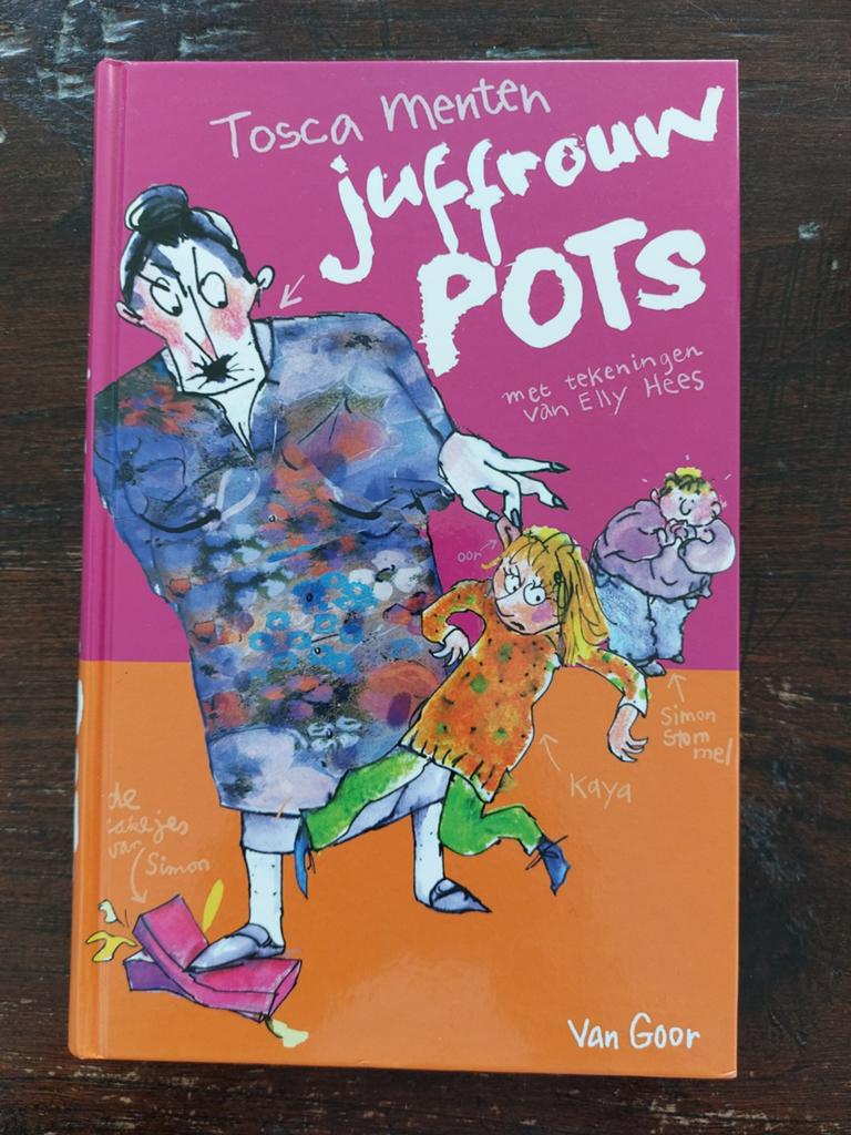 Leesboek - Juffrouw Pots - Tosca Menten, Ophalen of Verzenden, Zo goed als nieuw, Tosca Menten