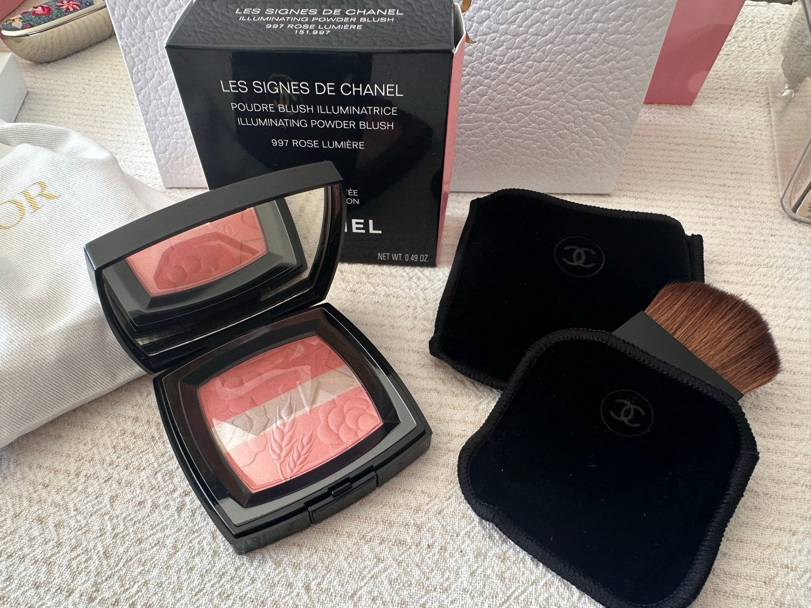 Chanel Les Signes de Chanel Illuminating Powder Blush, Wangen, Nieuw, Ophalen of Verzenden, Make-up