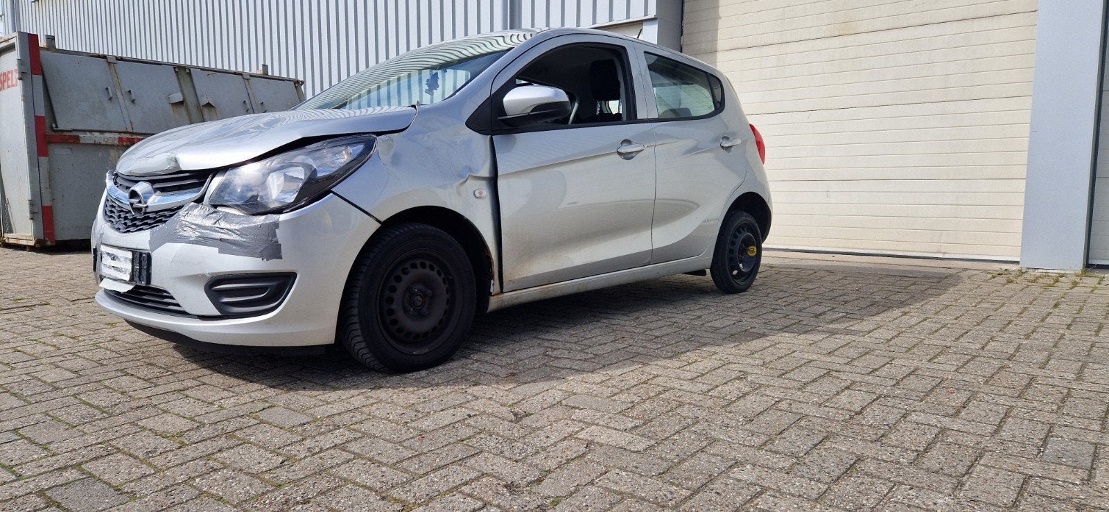 Tekoop opel Karl & citroen c1 1.0 vti, Auto diversen, Schadeauto's, Ophalen, Zilver of Grijs, 999 cc, Benzine