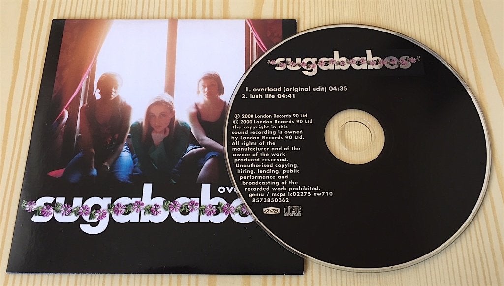 CD Single Sugababes - Overload, Ophalen, Zo goed als nieuw, Pop