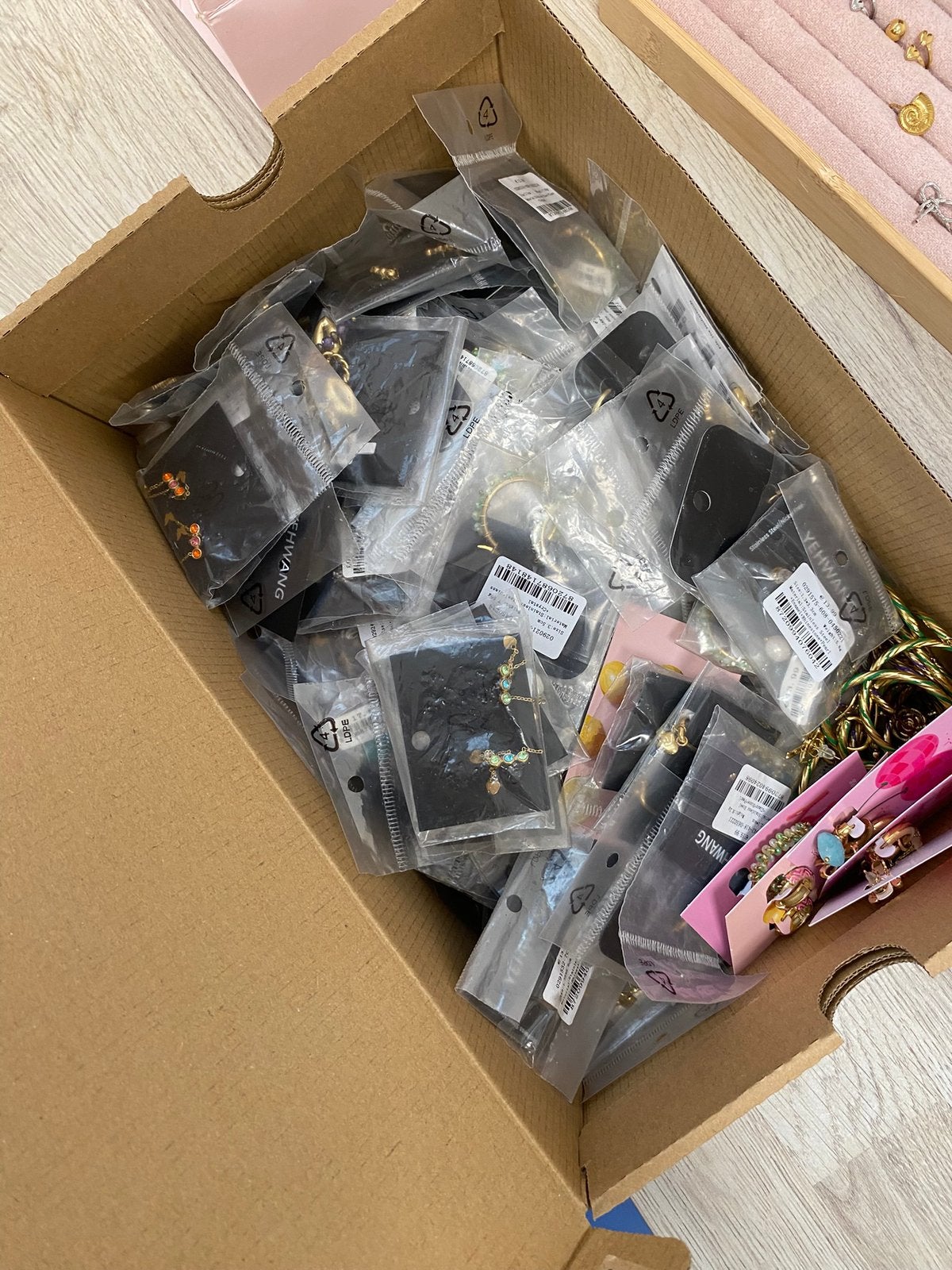 RVS sieraden & accessoires | Voorraad overname (400 stuks), Sieraden, Tassen en Uiterlijk, Ophalen of Verzenden, Nieuw