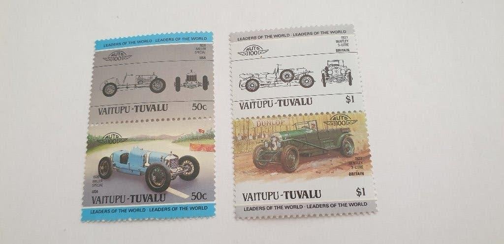 6329 tuvalu leaders of the world miller special and bentley, Verzenden