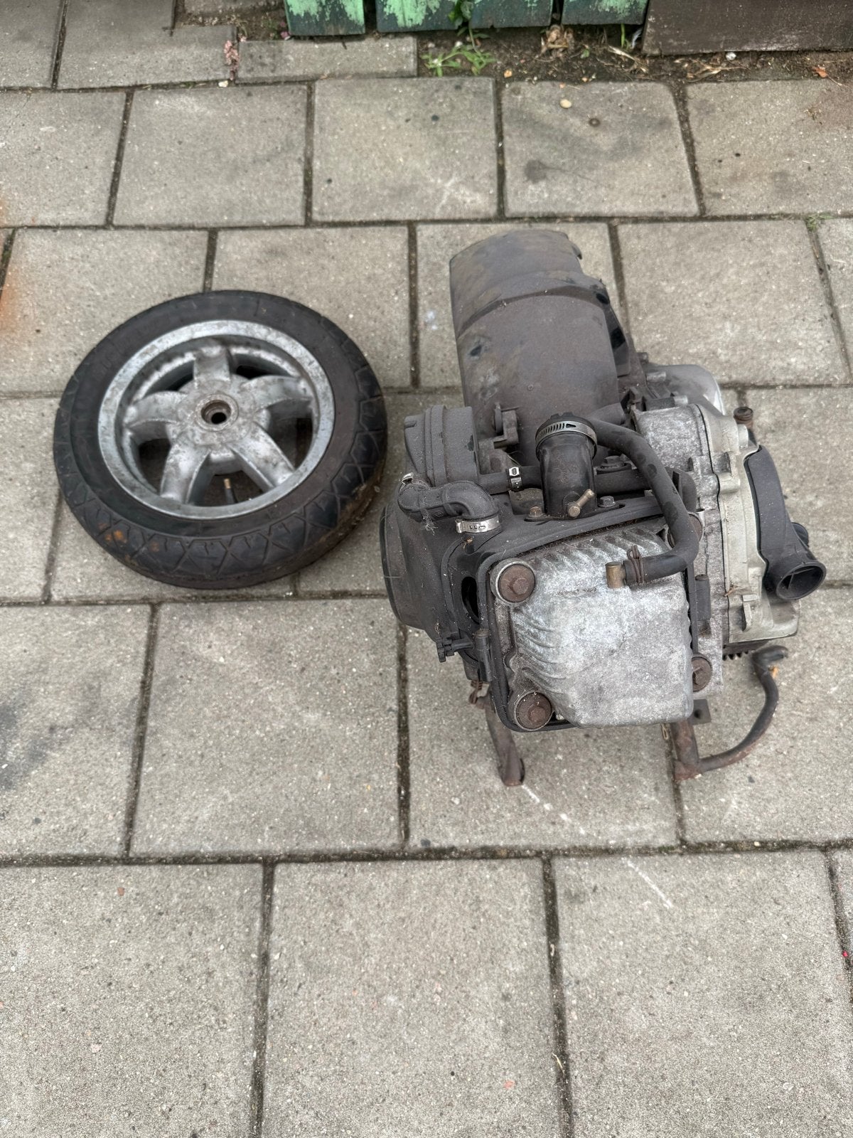 Piaggio Zip/Vespa 4T 2V Blok - Gebruikt, Fietsen en Brommers, Brommeronderdelen | Scooters, Ophalen, Gebruikt, Blok, Piaggio