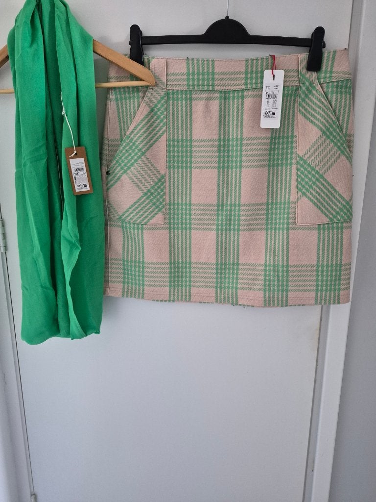 NIEUW rok rokje street one + sjaal cecil maat 44 46, Maat 46/48 (XL) of groter, Nieuw, Ophalen of Verzenden, Cecil