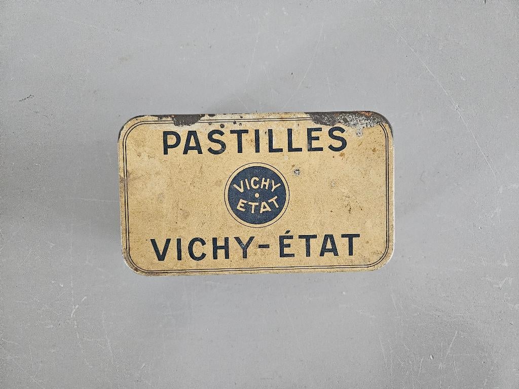 Blik, Pastilles Vichy-Etat, Ophalen of Verzenden, Gebruikt, Overige, Overige merken