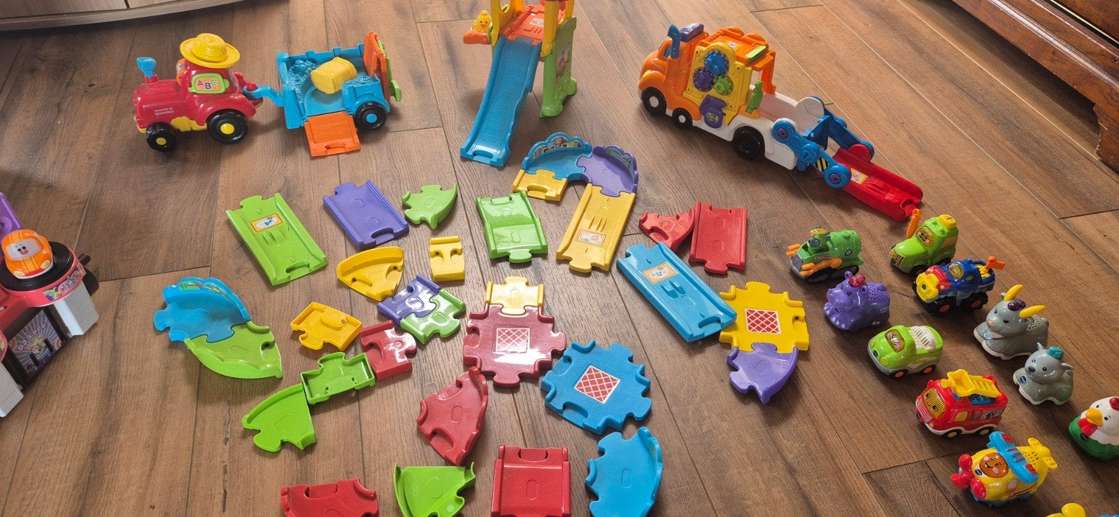 Collectie Toet Toet Auto's en Zoef Zoef Dieren, Ophalen, Gebruikt