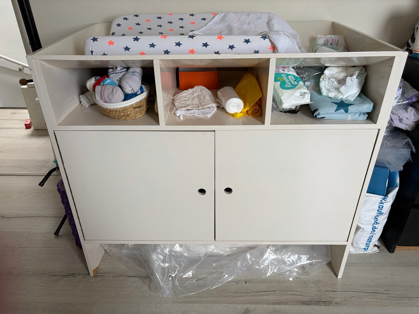 Praktische Commode met Opbergruimte, Ophalen, Gebruikt, 50 tot 70 cm, 75 tot 100 cm