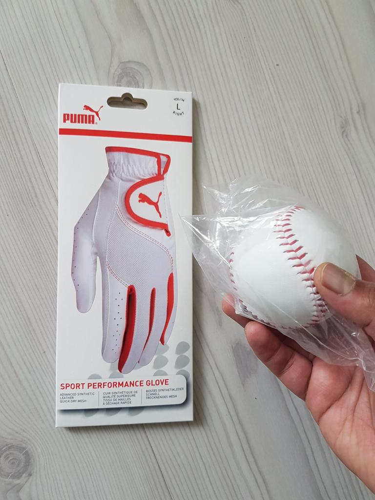 Honkbal 9" en slag handschoen, Sport en Fitness, Ophalen of Verzenden, Nieuw, Handschoen