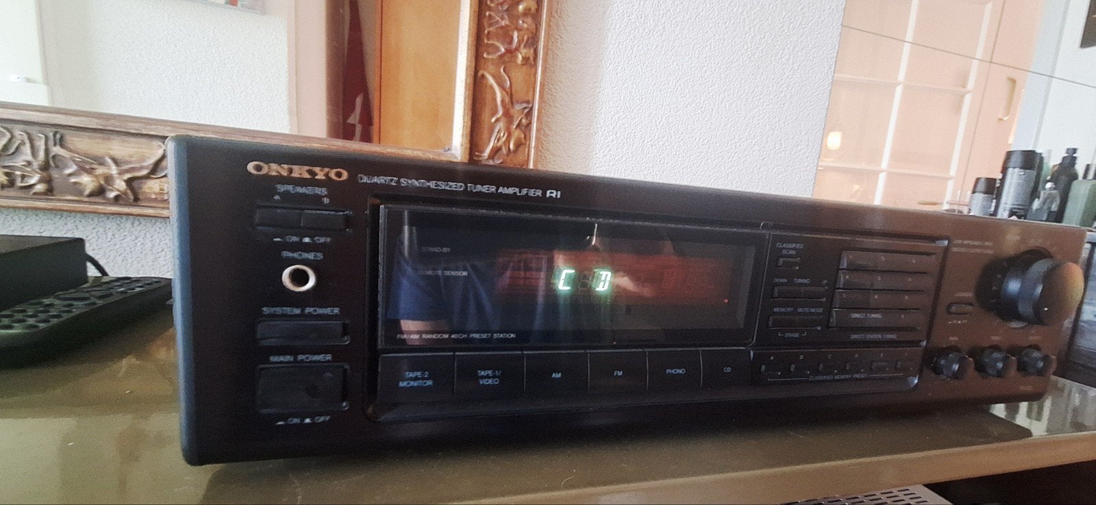 Onkyo Synthesizer Tuner Versterker, Ophalen of Verzenden