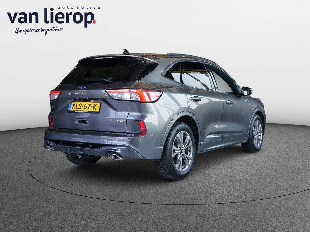 Ford Kuga 2.5 PHEV ST-Line TREKHAAK | HUD | ACC | CAMERA, Auto's, Ford, Automatische klimaatregeling, Gebruikt, Zwart, 4 cilinders