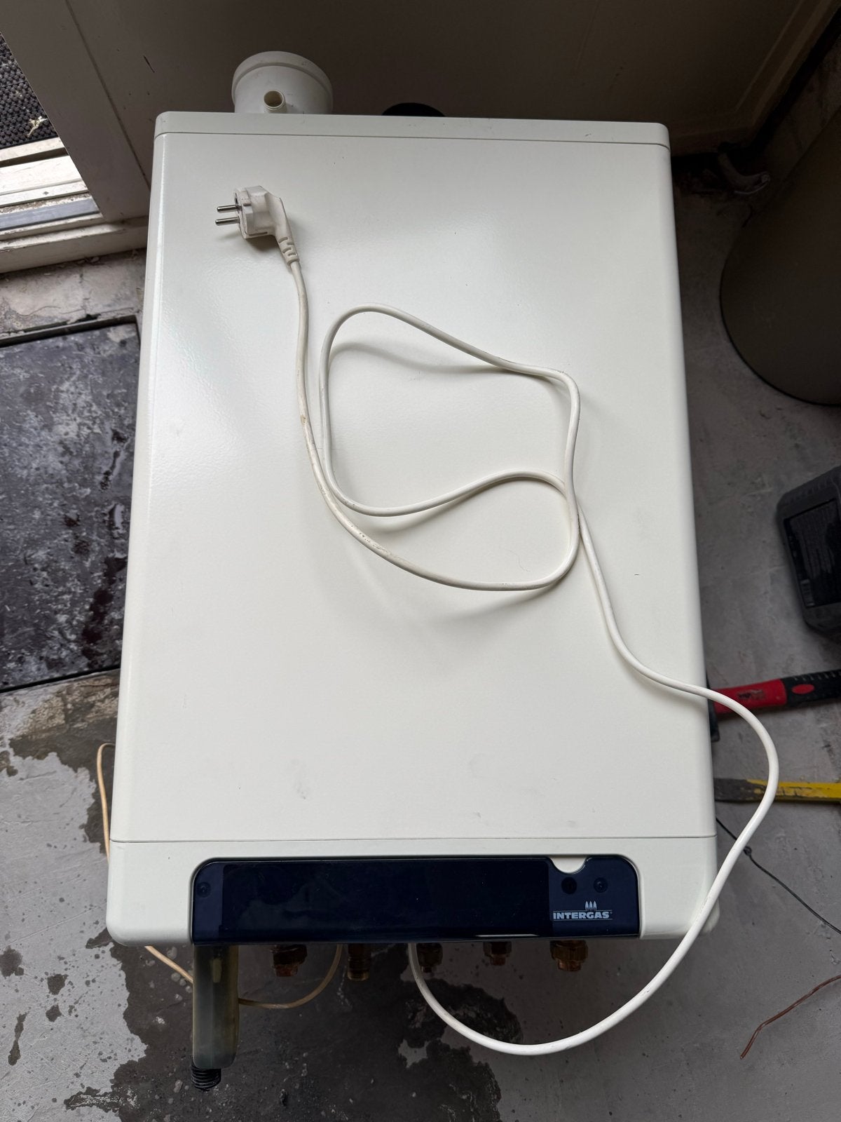 Intergas HR ketel uit 2009 - Goed onderhouden, Ophalen of Verzenden, Gebruikt, Cv-ketel of Combi-ketel, Hoog rendement (Hr)