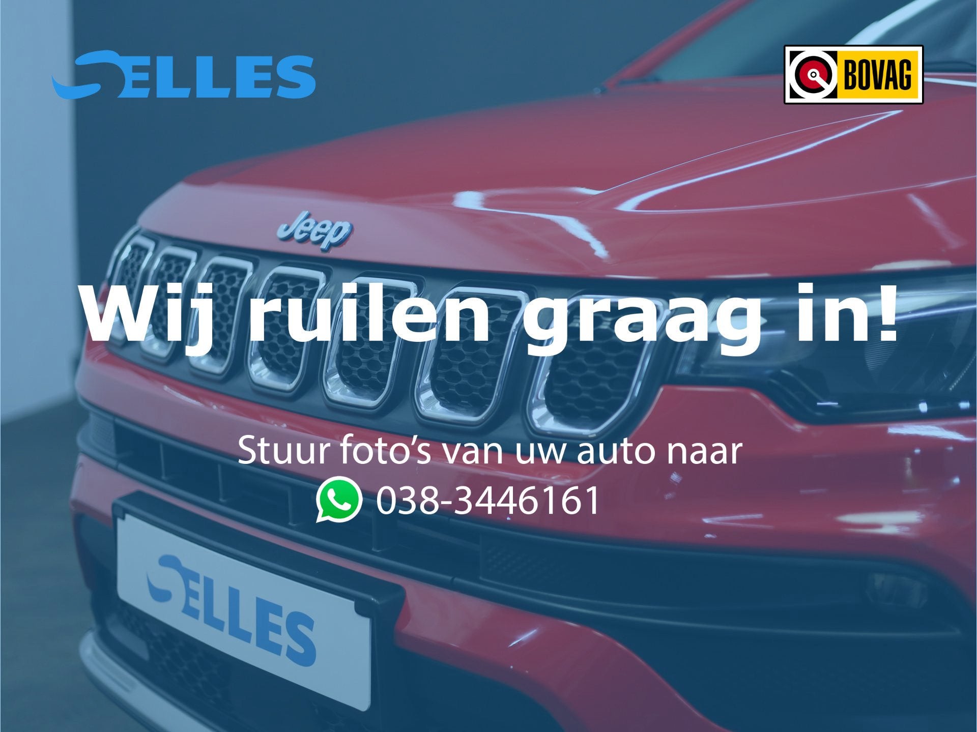 Jeep Compass 4xe 190 Plug-in Hybrid Electric Limited | SOH 9, Automaat, 4 cilinders, Leder en Stof, Start-stop-systeem