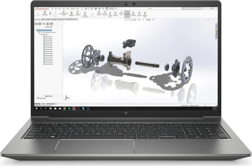 HP ZBook 15 STUDIO G7  I7 10TH GEN 16 GB NVIDIA  GARANTIE, Computers en Software, Windows Laptops, Met videokaart, HP, Intel® Core™ i7 