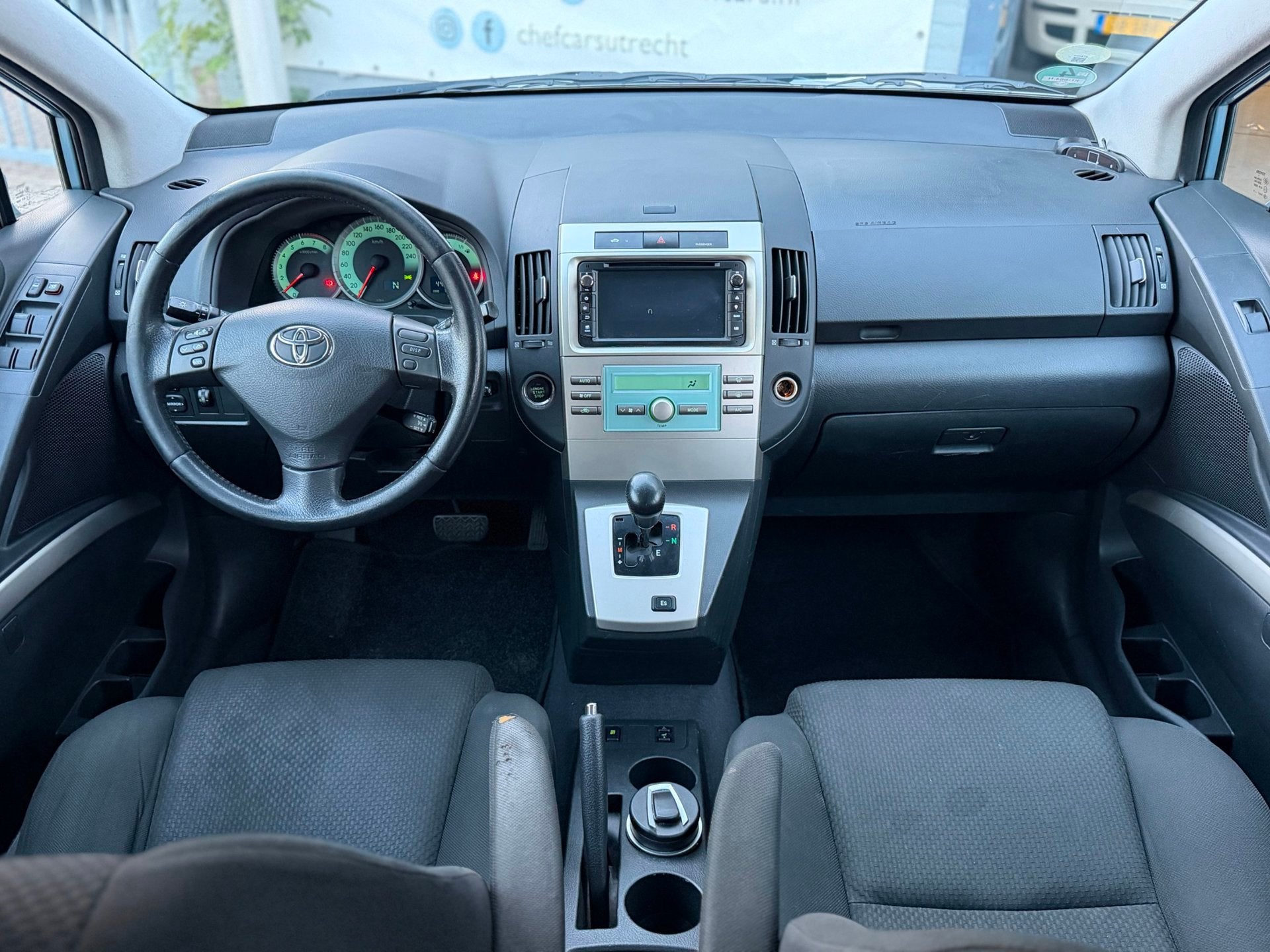Toyota Verso 1.8|AUTOMAAT|7PERSOONS|NAVI|AIRCO|CRUISE|DEALER, Gebruikt, Zwart, 4 cilinders, 129 pk