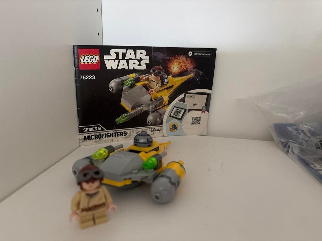 Lego Star Wars 75223 Microfighters Naboo Starfighter, Kinderen en Baby's, Speelgoed | Duplo en Lego, Gebruikt, Star Wars, Lego