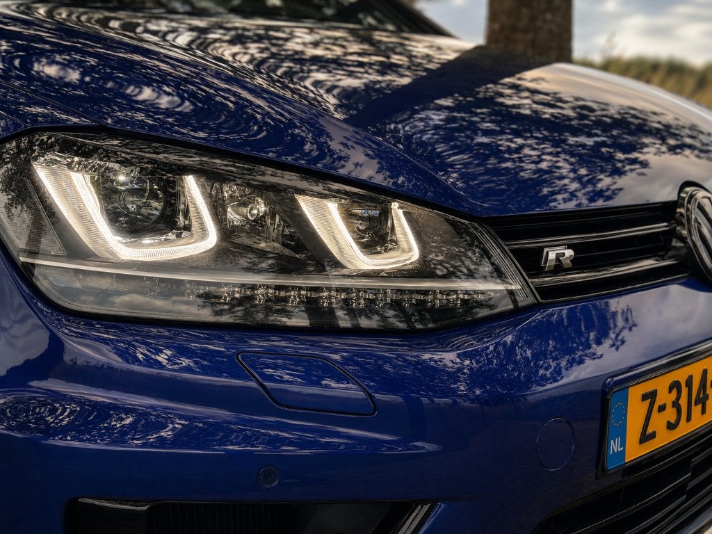 Volkswagen Golf 2.0 TSI R|DSG|PANO|LANE|DCC|CAMERA|VOL OPTIE, Automaat, Euro 5, Zwart, 4 cilinders