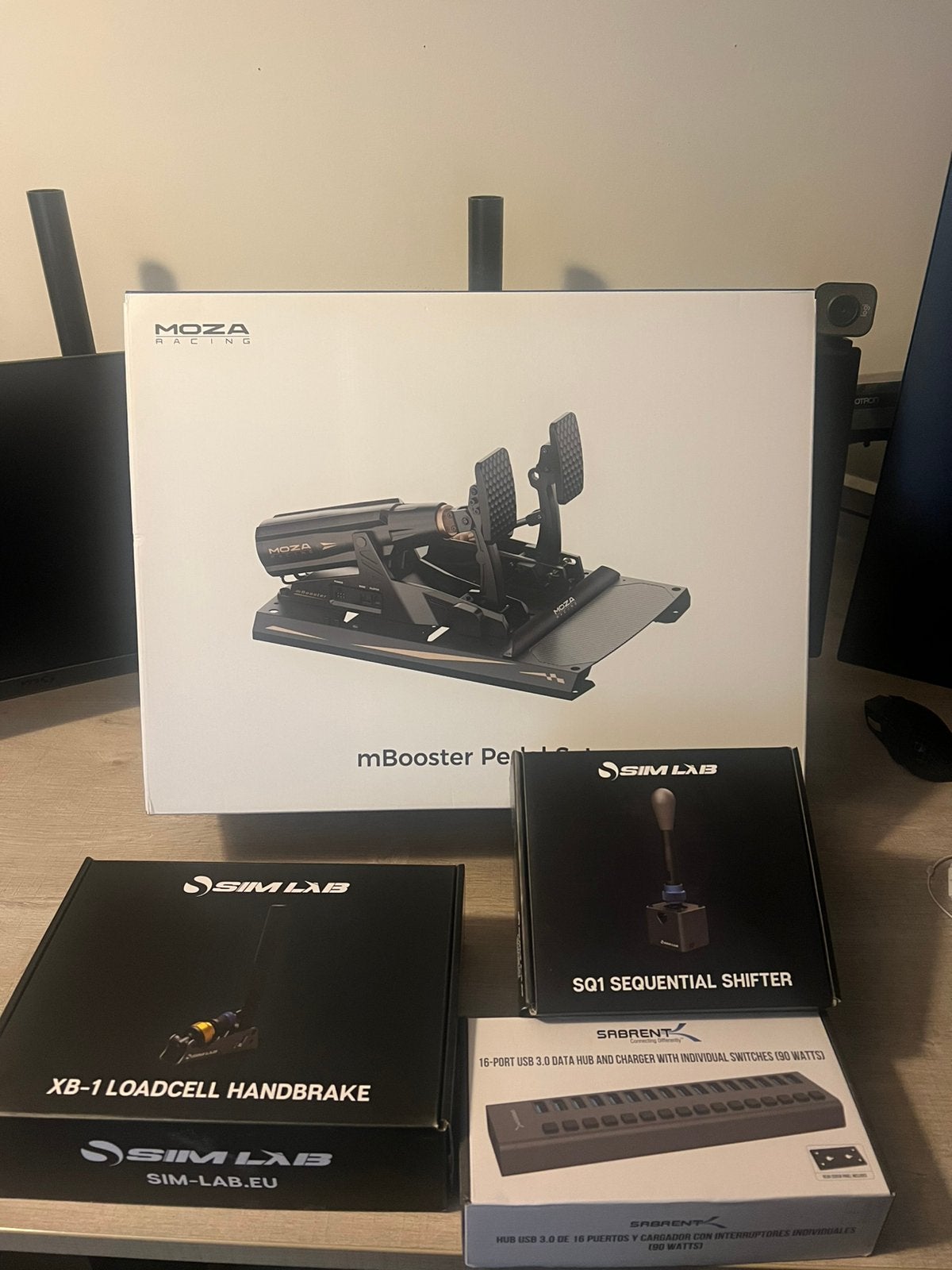 Sim-lab handbrake en sequential gearbox, Ophalen of Verzenden, Zo goed als nieuw